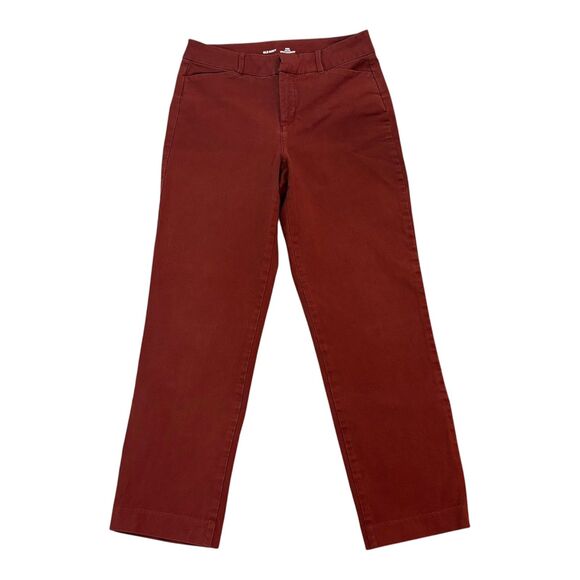 Old Navy High-Waisted Pixie Straight Pants Copper Moon Size 2 - Picture 1 of 5
